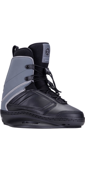 2025 Hyperlite Junior Optic Wakeboard Bindings H23BOP-2 - Black / Grey